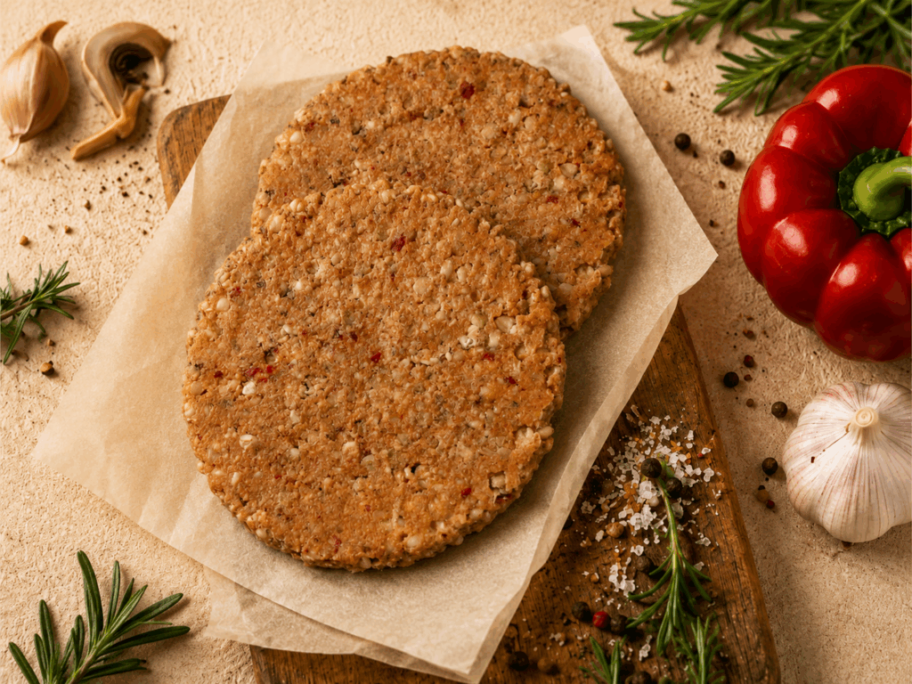 Beef&amp;vege burger &ndash; odkryj nowy wymiar smaku